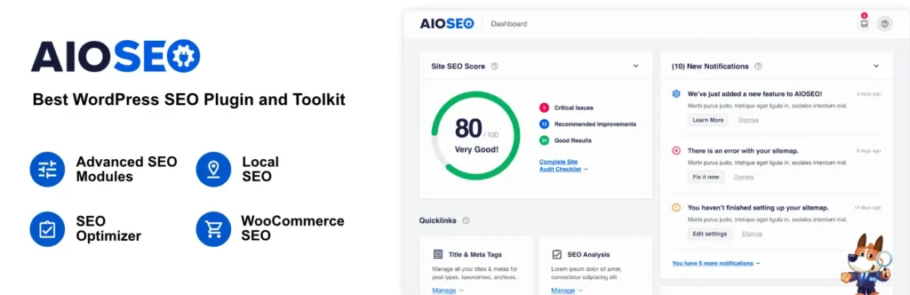 5 Best SEO Plugins for WordPress in 2025 7 All in One SEO