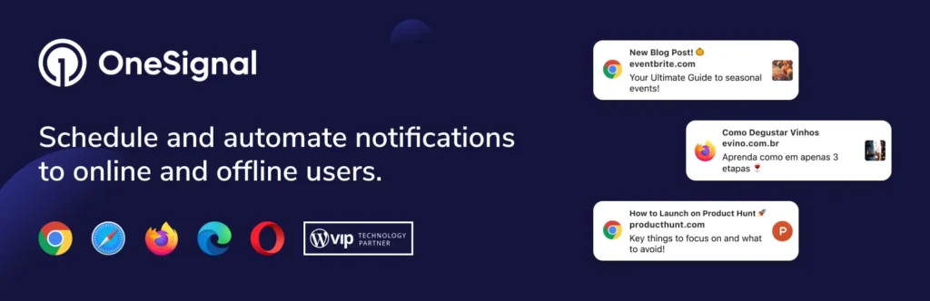 30+ Must-Have WordPress Plugins for Dynamic Website in 2025 37 OneSignal – Web Push Notifications