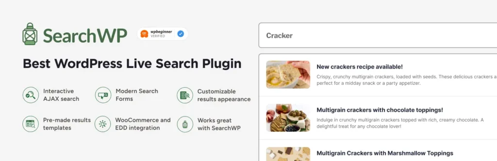 30+ Must-Have WordPress Plugins for Dynamic Website in 2025 20 SearchWP