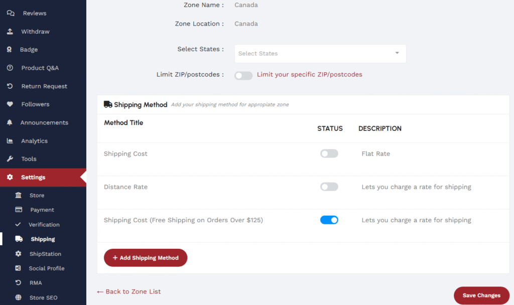 Dokan Free vs Dokan Pro: Features, Benefits, and When to Upgrade 7 Dokan Vendor Zone Wise Shipping
