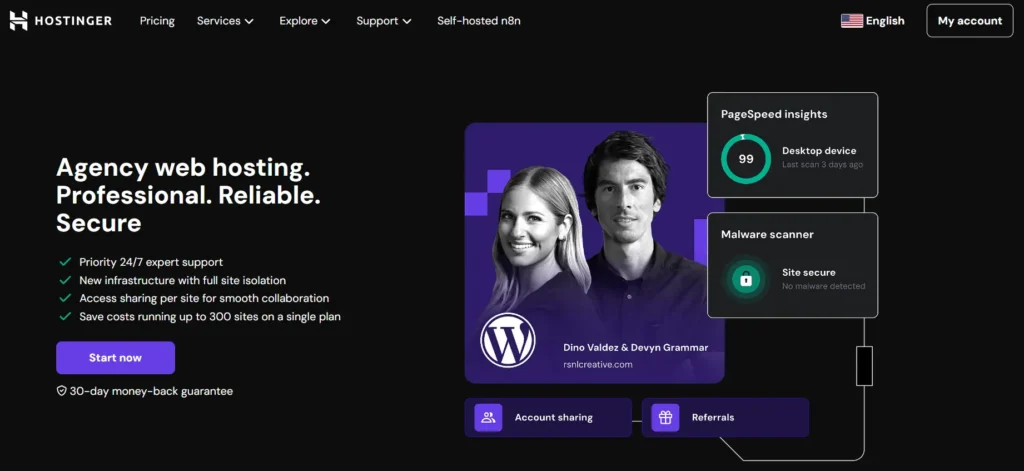 Hostinger Hosting Explained: Why Choose Hostinger in 2025 9 Agency Hosting Hostinger Pro