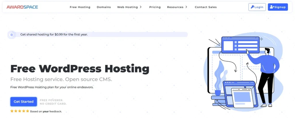 15 Best Free WordPress Hosting Services in 2025 (No Hidden Fees) 8 AwardSpace Free hosting for WordPress