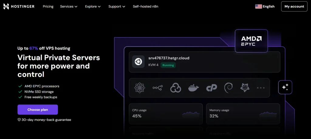Hostinger Hosting Explained: Why Choose Hostinger in 2025 8 Hostinger VPS Hosting