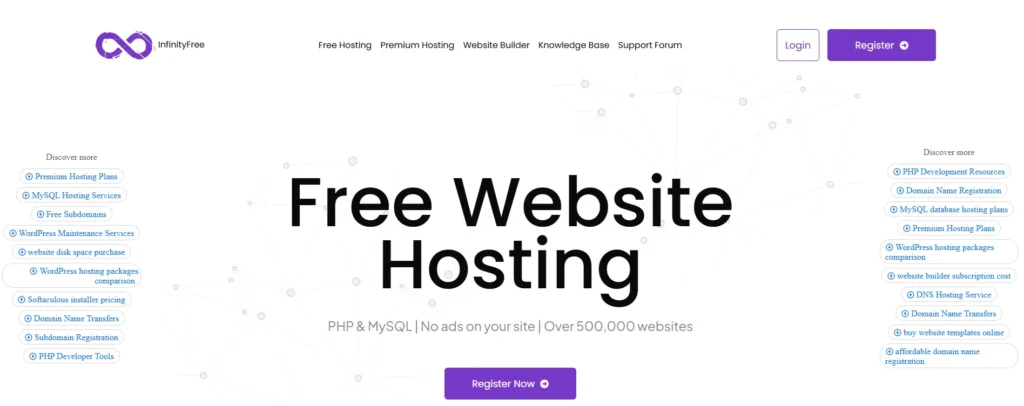 15 Best Free WordPress Hosting Services in 2025 (No Hidden Fees) 4 InfinityFree WordPress Hosting