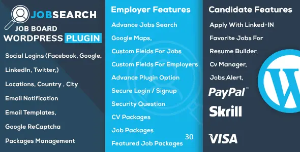 Best WordPress Job Board Plugins to Build Job Portal Site in 2025 5 JobSearch WP Job Board WordPress Plugin