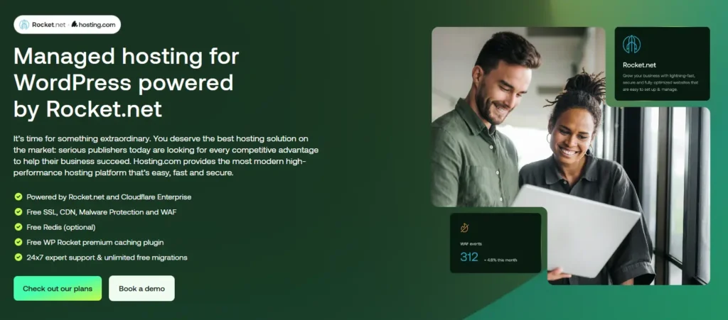The Best Managed WordPress Hosting in 2025 6 Managed hosting for WordPress powered by Rocket.net