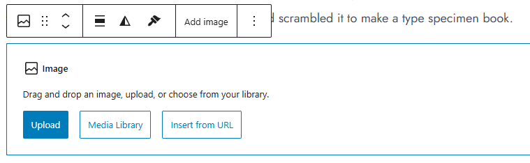 How to Wrap Text Around Image in WordPress Block Editor 4 Upload or add images
